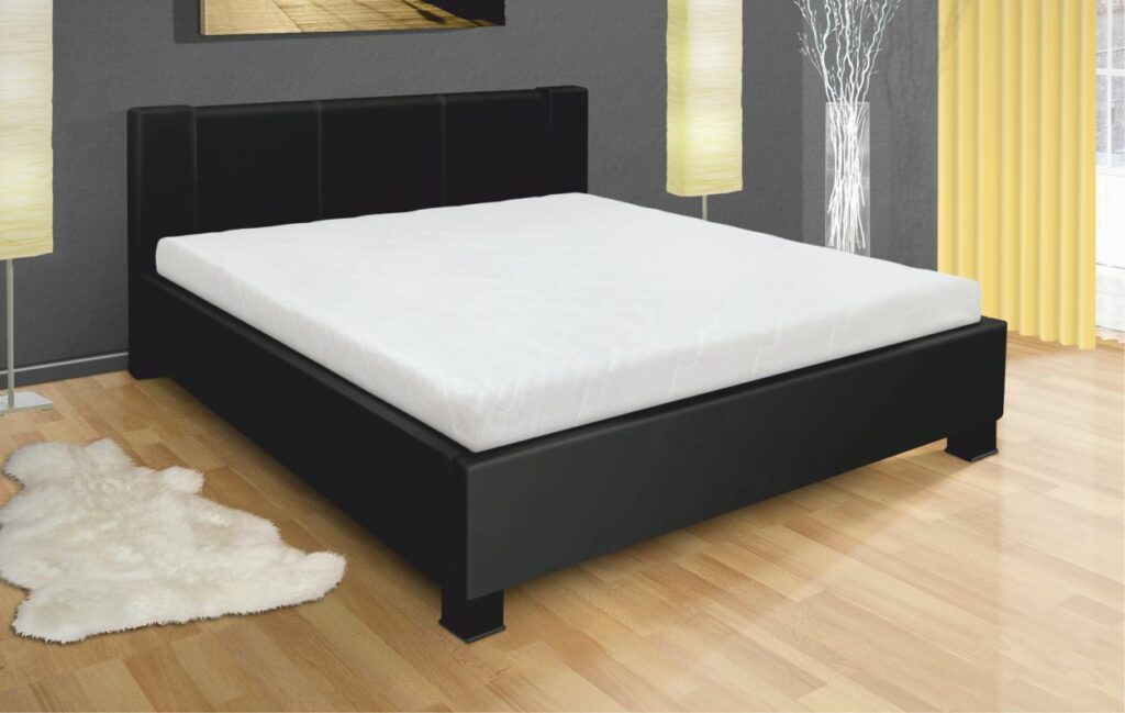 Dvoulůžková postel s lůžkem 180 × 200 centimetrů