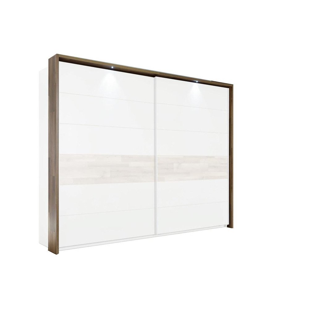 Tento rám je perfektním doplňkem pro šatní skříň s posuvnými dveřmi CADORE o rozměrech cca 215 x 210 cm (Š x V). Rám dodává skříni i celé místnosti optické zvýraznění v pěkném designu. Tento doplněk vyroben z dekoru dřeva v