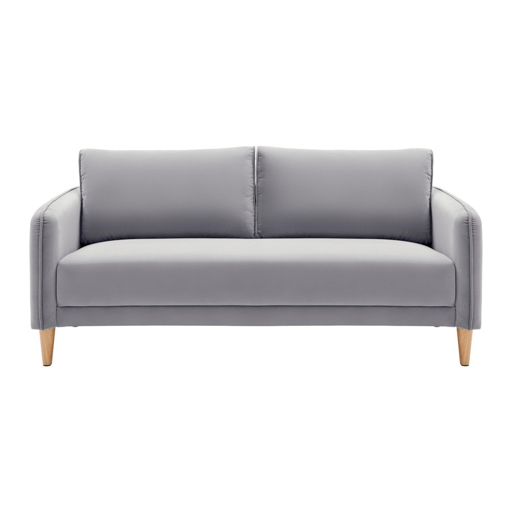 Toto zboží je dostupné POUZE ONLINE. Pohovka LIVIA se prezentuje jako lineární a elegantní kousek nábytku do každého prostoru. Plyšový